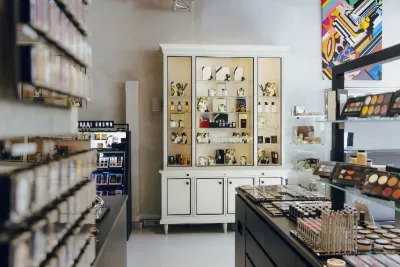 Skincare display